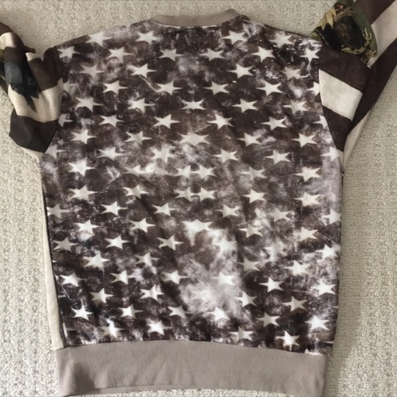 VKing by Takeshy Kurosawa Long Sleeved Skull Terry Sweatshirt Size Small EUC - Picture 9 of 14